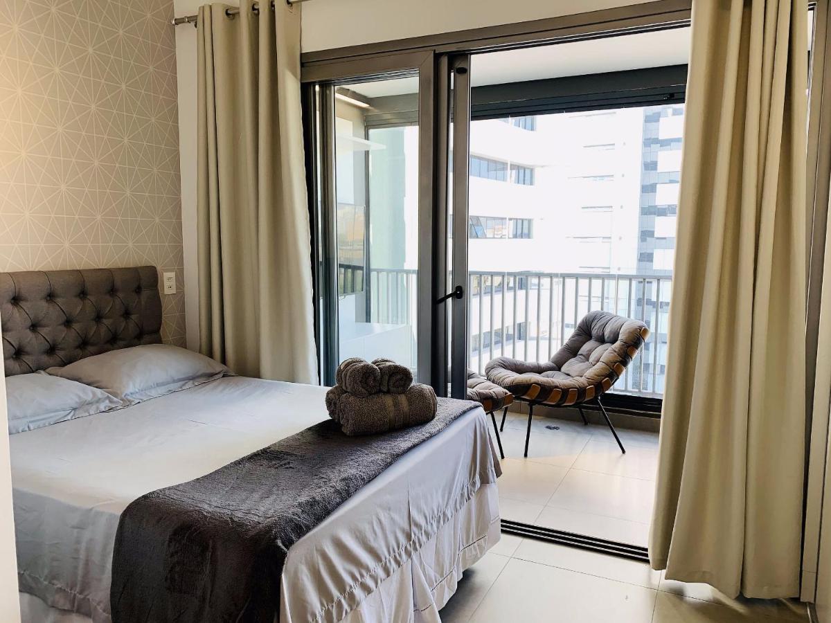 Oasis Urbano: Studio Deslumbrante Com Piscina Na Cobertura By Dabra House- Vn 03 São Paulo Kültér fotó