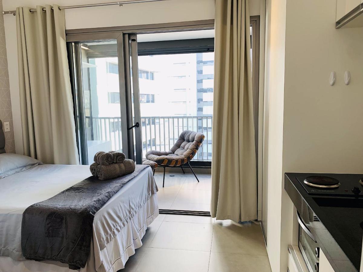 Oasis Urbano: Studio Deslumbrante Com Piscina Na Cobertura By Dabra House- Vn 03 São Paulo Kültér fotó