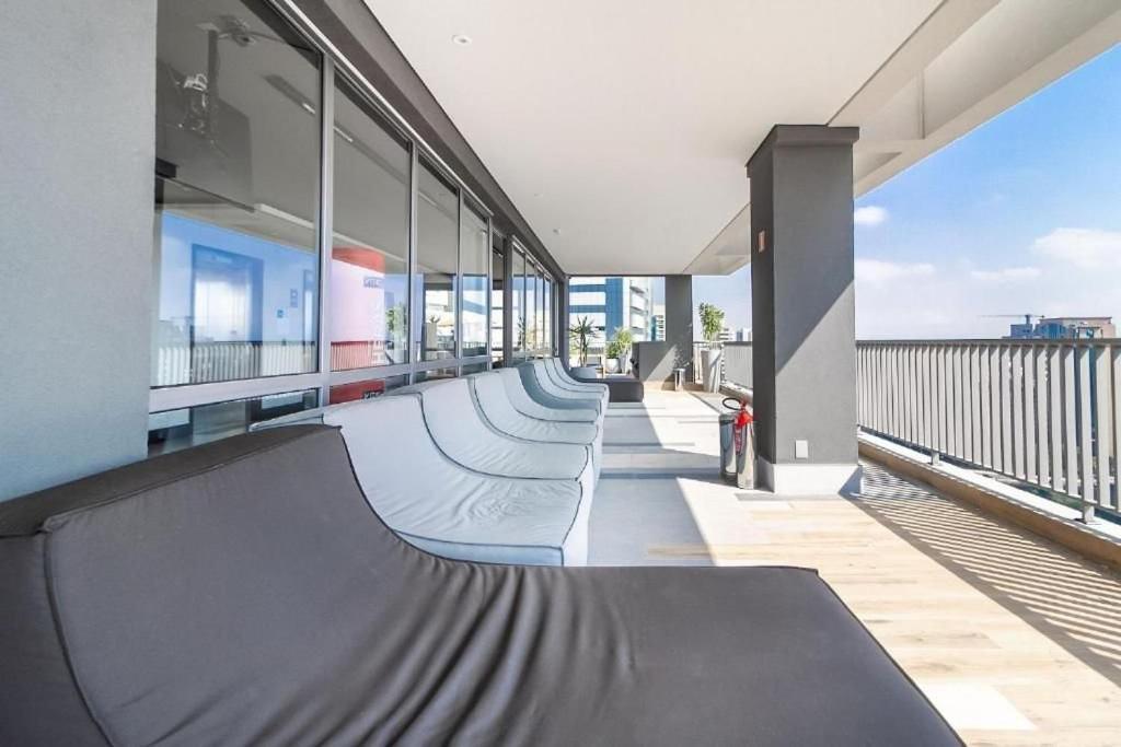 Oasis Urbano: Studio Deslumbrante Com Piscina Na Cobertura By Dabra House- Vn 03 São Paulo Kültér fotó