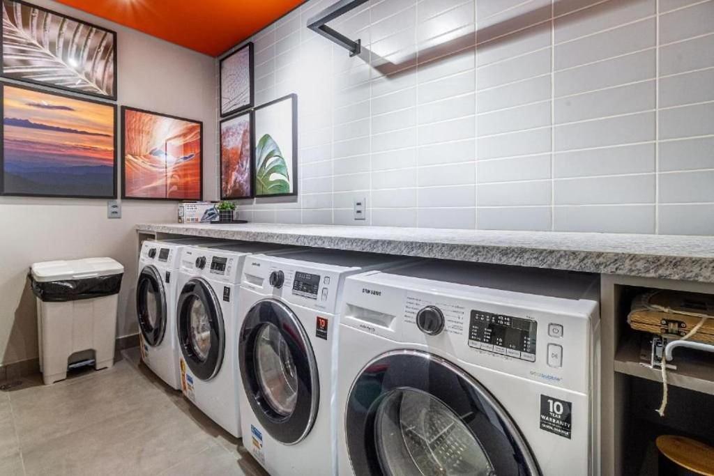 Oasis Urbano: Studio Deslumbrante Com Piscina Na Cobertura By Dabra House- Vn 03 São Paulo Kültér fotó