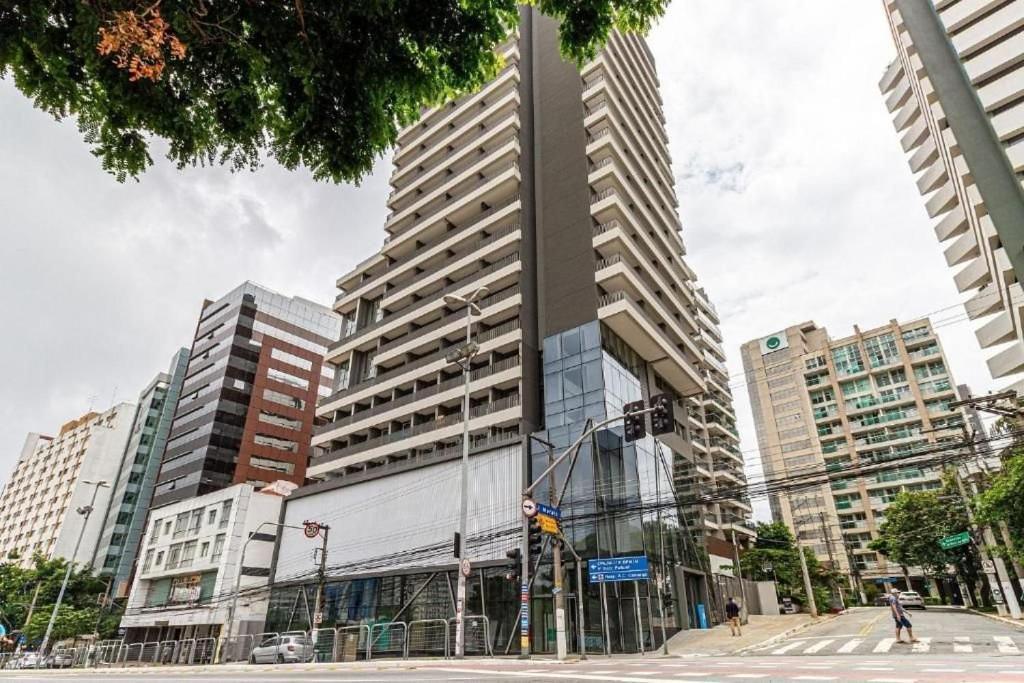 Oasis Urbano: Studio Deslumbrante Com Piscina Na Cobertura By Dabra House- Vn 03 São Paulo Kültér fotó